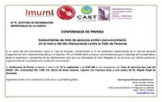 Free download Sobrevivientes De Trata Emiten Pronunciamiento, Conferencia De Prensa free photo or picture to be edited with GIMP online image editor