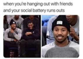 Free download social battery meme free photo or picture to be edited with GIMP online image editor