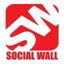 Ecran Demo Social Wall pentru extensia magazinului web Chrome în OffiDocs Chromium