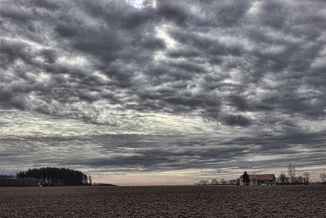 Free download solitary yard bad weather clouds free picture to be edited with GIMP free online image editor