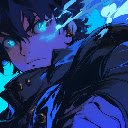 Solo Leveling Blue Eyes Live Wallpaper  screen for extension Chrome web store in OffiDocs Chromium