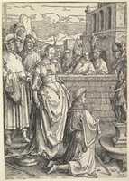 Free download Solomon Worshiping an Idol free photo or picture to be edited with GIMP online image editor