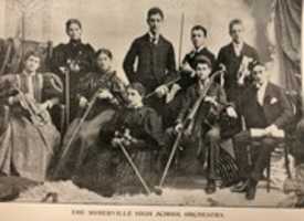 Descarga gratuita Somerville High 1896 Orchestra foto o imagen gratis para editar con el editor de imágenes en línea GIMP