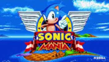 Free download Sonic Mania Title Screen free photo or picture to be edited with GIMP online image editor