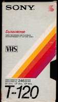 Free download Sony Dynamicron VHS Tape Cover - T120SD -027242403390 free photo or picture to be edited with GIMP online image editor