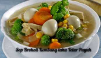 Free download Sop Brokoli Telur Puyuh free photo or picture to be edited with GIMP online image editor