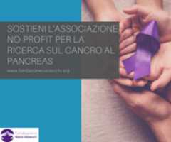 Free download Sostieni lAssociazione no-profit per la ricerca sul cancro al pancreas free photo or picture to be edited with GIMP online image editor