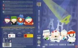 Free download South Park Season 4 ( Matt Stone, Trey Parker, 2000) Scandinavian DVD Cover Art free photo or picture to be edited with GIMP online image editor