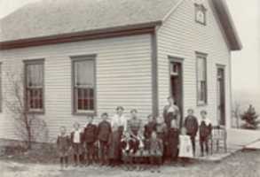 免费下载 South Wayne, WI School Late 1890s est. 免费照片或图片可使用 GIMP 在线图像编辑器进行编辑