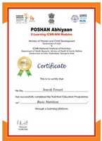 Free download Souvik Tewari, ICMR-NIN Certificate, Basic Nutrition free photo or picture to be edited with GIMP online image editor