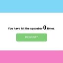 Spacebar Counter On PC  screen for extension Chrome web store in OffiDocs Chromium