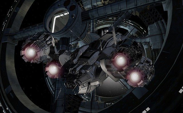 تحميل مجاني للصورة المستقبلية للمركبة الفضائية كوزموس جالكسي في المستقبل ليتم تحريرها باستخدام محرر الصور المجاني على الإنترنت GIMP