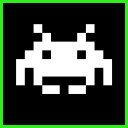 Space Invader Game  screen for extension Chrome web store in OffiDocs Chromium