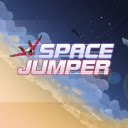 OffiDocs Chromium의 Chrome 웹 스토어 확장을 위한 Space Jumper 게임 화면