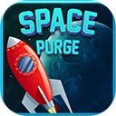 Space Purge Game in Browser Free  Offline available  screen for extension Chrome web store in OffiDocs Chromium