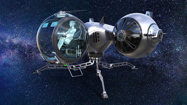 Kostenloser Download Raumschiff UFO 3D-Render-Alien-freies Bild, das mit dem kostenlosen Online-Bildeditor GIMP bearbeitet werden kann