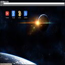 Space Theme 1366x768  screen for extension Chrome web store in OffiDocs Chromium