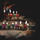 Sparkling candles  screen for extension Chrome web store in OffiDocs Chromium
