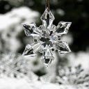 Sparkling snowflakes  screen for extension Chrome web store in OffiDocs Chromium