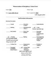 Free download Speak ill Memorandum of Disciplinary Form free photo or picture to be edited with GIMP online image editor