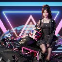 Speed Queen – Cyber Neon Vibes  screen for extension Chrome web store in OffiDocs Chromium