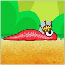 Speedy Worm: Hyper Dash Game  screen for extension Chrome web store in OffiDocs Chromium