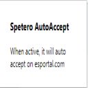 OffiDocs Chromium-এ ক্রোম ওয়েব স্টোর এক্সটেনশনের জন্য Spetero AutoAccept Esportal স্ক্রীন