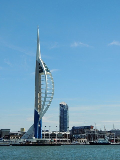 Free download Spinnaker Tower Gosport England -  free photo or picture to be edited with GIMP online image editor