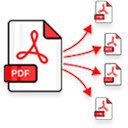 Split PDF  screen for extension Chrome web store in OffiDocs Chromium