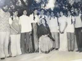 Free download S P Muflis with Prime Minister Indira Gandhi free photo or picture to be edited with GIMP online image editor