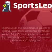 Free download Sports Leo News In Africa 1 free photo or picture to be edited with GIMP online image editor