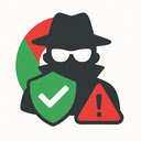 SpyBye – Malicious‑Extension Checker  screen for extension Chrome web store in OffiDocs Chromium