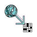 Écran de téléchargement de puzzles squares.io pour l'extension Chrome web store dans OffiDocs Chromium