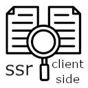 SSR Differ DevTools  screen for extension Chrome web store in OffiDocs Chromium