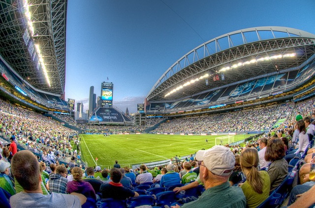 Kostenloser Download von Stadiontribünen, Seattle, kostenloses Bild, das mit dem kostenlosen Online-Bildeditor GIMP bearbeitet werden kann