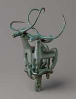 Free download Standard with two long-horned bulls free photo or picture to be edited with GIMP online image editor