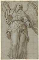 Free download Standing Angel Holding a Scroll free photo or picture to be edited with GIMP online image editor