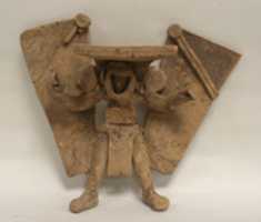 Free download Standing Ceramic Winged Figure free photo or picture to be edited with GIMP online image editor