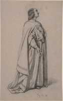 Free download Standing Figure of a Robed Man free photo or picture to be edited with GIMP online image editor