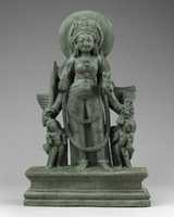 Free download Standing Four-Armed Goddess Durga free photo or picture to be edited with GIMP online image editor