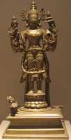 Descarga gratuita de una foto o imagen de Vishnu de cuatro brazos de pie gratis para editar con el editor de imágenes en línea GIMP