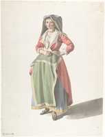 Free download Standing Neapolitan Girl free photo or picture to be edited with GIMP online image editor