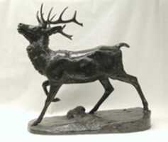 הורדה חינם Standing Stag (Cerf debout) תמונה או תמונה בחינם לעריכה עם עורך תמונות מקוון GIMP