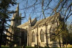 Free download St Andrews Church on a sunny January Morning free photo or picture to be edited with GIMP online image editor