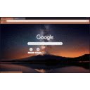 starry night on mountain  screen for extension Chrome web store in OffiDocs Chromium
