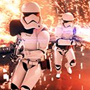 OffiDocs Chromium の拡張機能 Chrome Web ストアの Star Wars: Battlefront 2 Empire 2017 画面