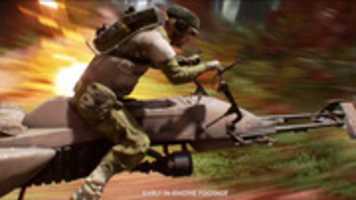 Free download Star Wars Battlefront - Rebel Speeder Bike free photo or picture to be edited with GIMP online image editor