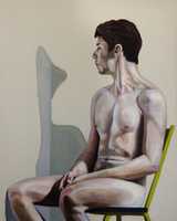 Free download Stas Korolov, Self Portrait, Oil On Canvas 100x 80 Cm, 2014 free photo or picture to be edited with GIMP online image editor