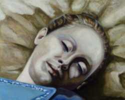 Free download Stas Korolov, Sleeper 2, Oil On Canvas, 100x 80 Cm, 2015 free photo or picture to be edited with GIMP online image editor