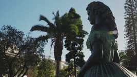 دانلود رایگان Statue Sun Flare - ویدیوی رایگان قابل ویرایش با ویرایشگر ویدیوی آنلاین OpenShot